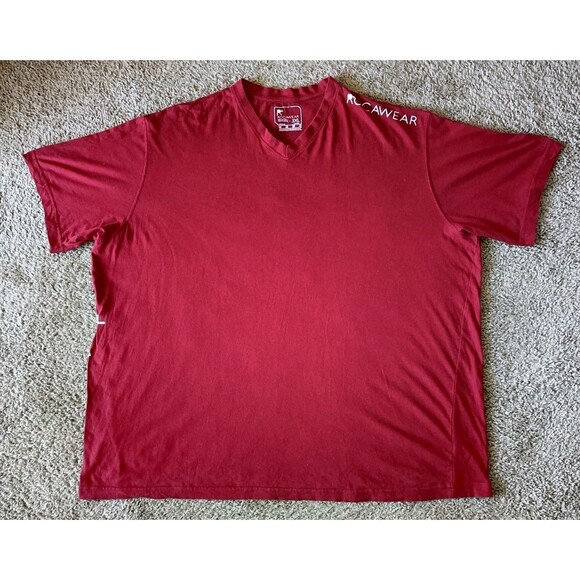 Rocawear T-Shirt Men's 3XL Red Short Sleeve - Picture 1 of 7
